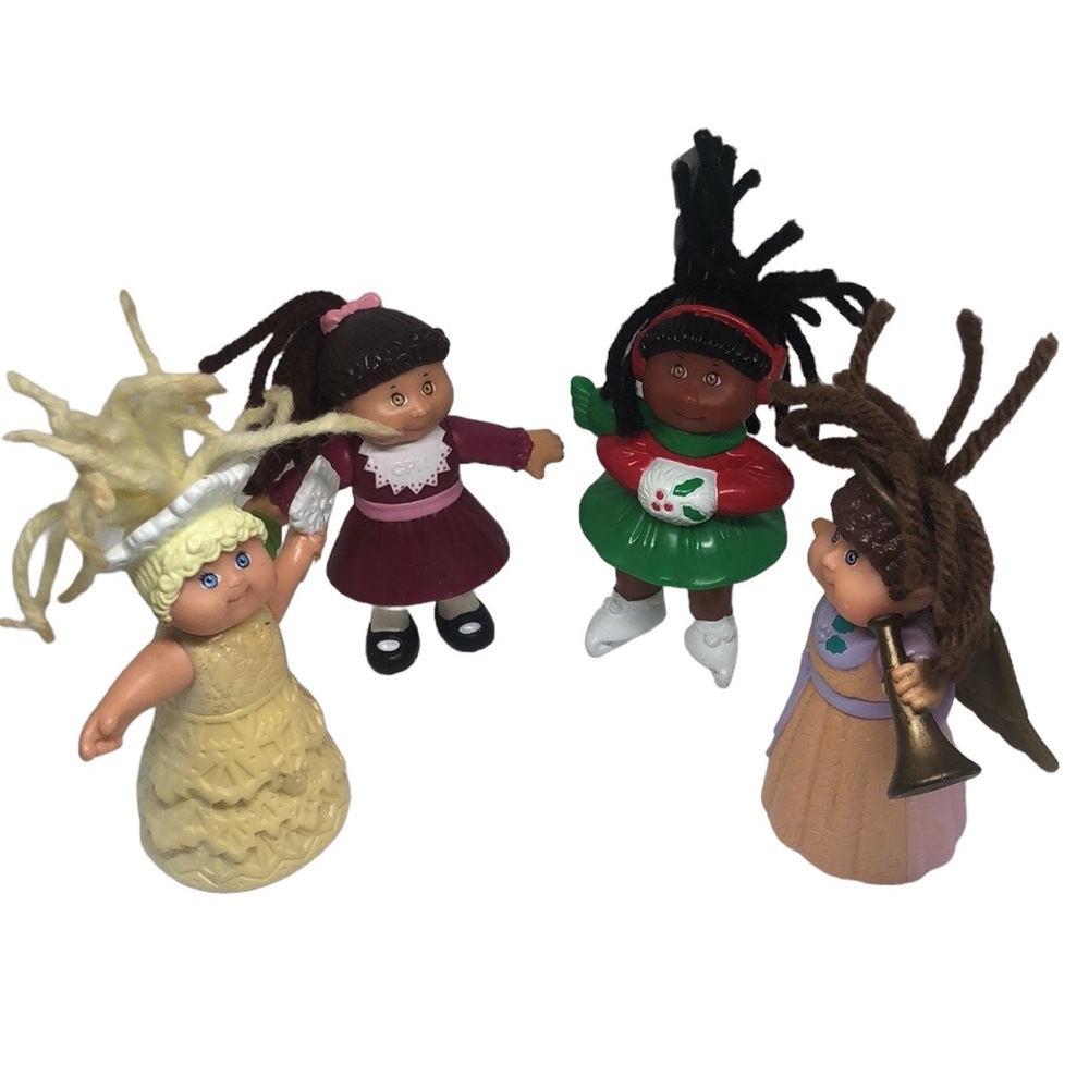 Vintage McDonalds Cabbage Patch Kid Doll Figures 1990s Toys Holiday CPK